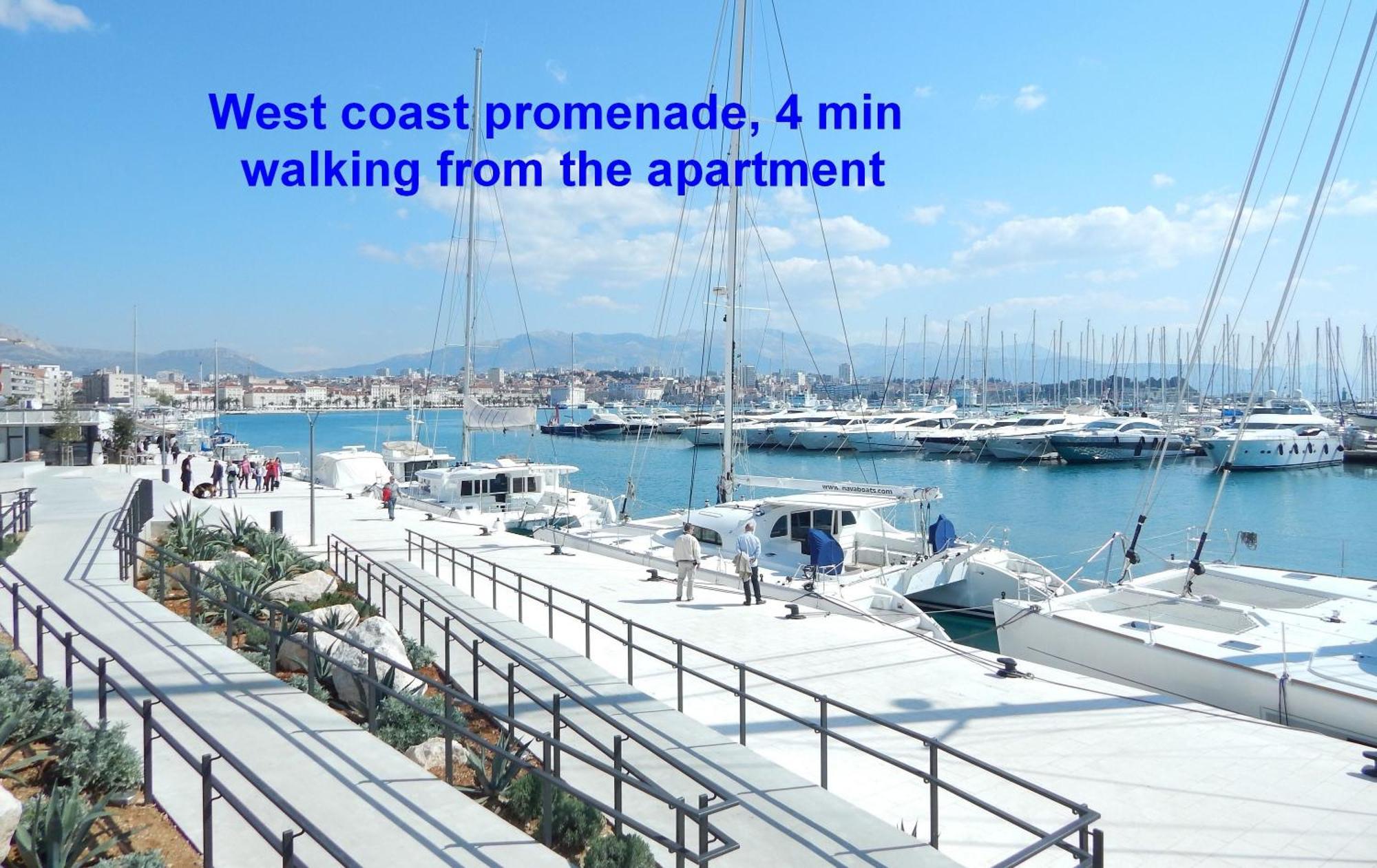 Beachfront Apartment Drazen, With Garden And Parking Split Exteriér fotografie